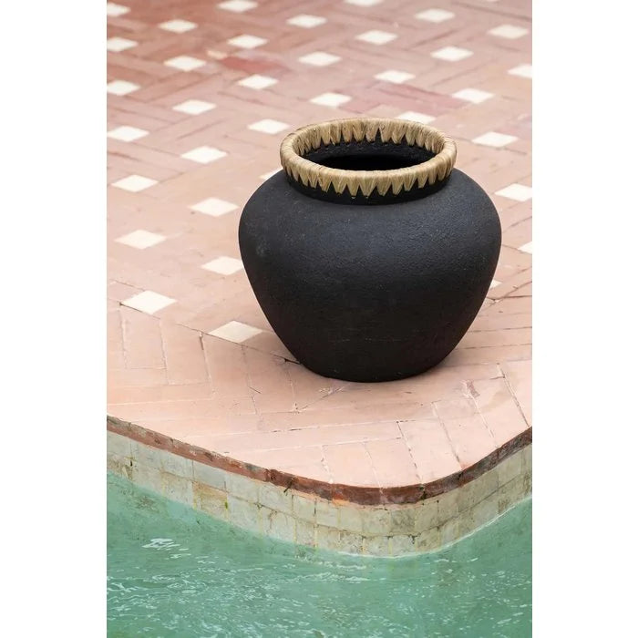 Styly Vaas - Zwart Naturel - L