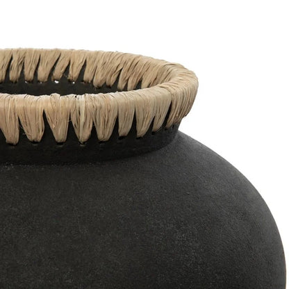 Styly Vaas - Zwart Naturel - L