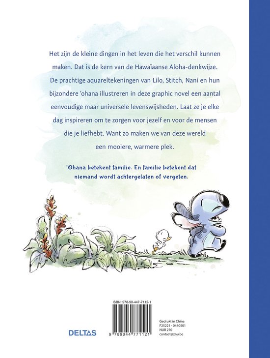 Disney Stitch Ohana betekent familie