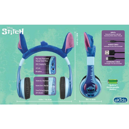 Stitch Bluetooth Junior hoofdtelefoon