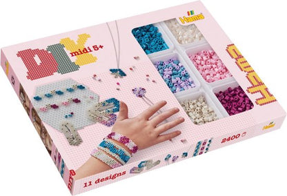 Hama Strijkkralen DIY Midi Sieraden Maken 2400 Stuks