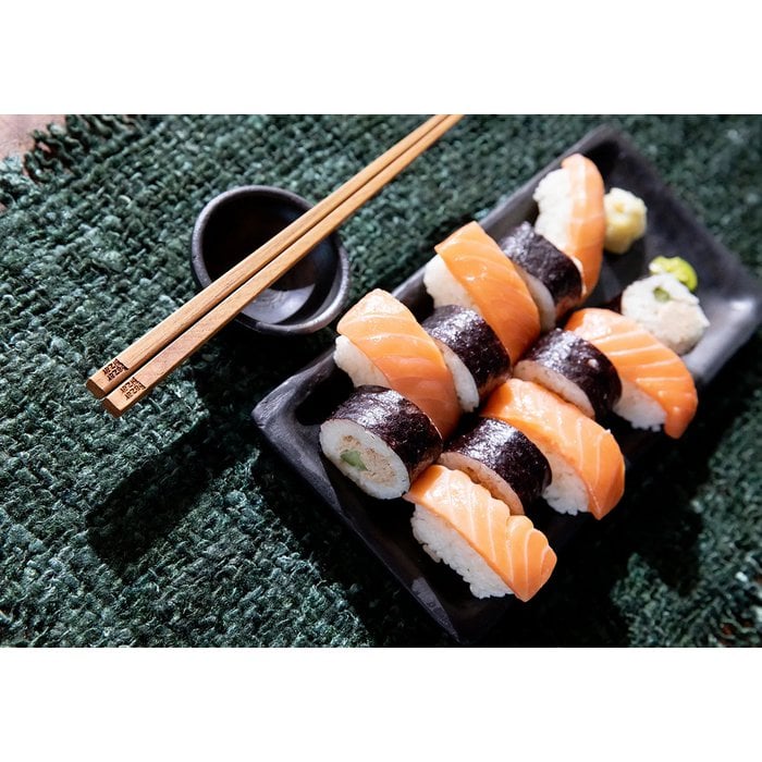 Burned Sushi Bord - Zwart - M