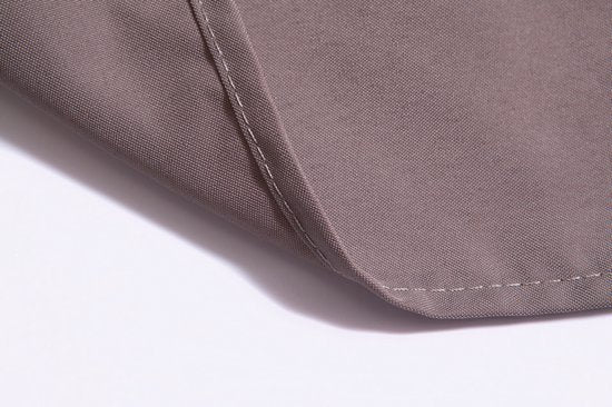 Parasol Syros 280x280cm opdraai TAUPE