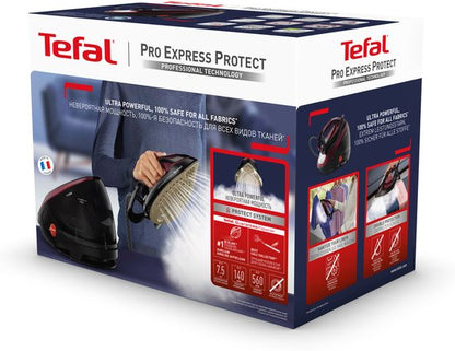 Tefal GV9230 Pro Express Protect Stoomgenerator Rood/Zwart