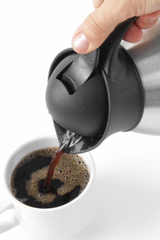 Hendi Thermoskan dubbelwandig 1,5L zwart