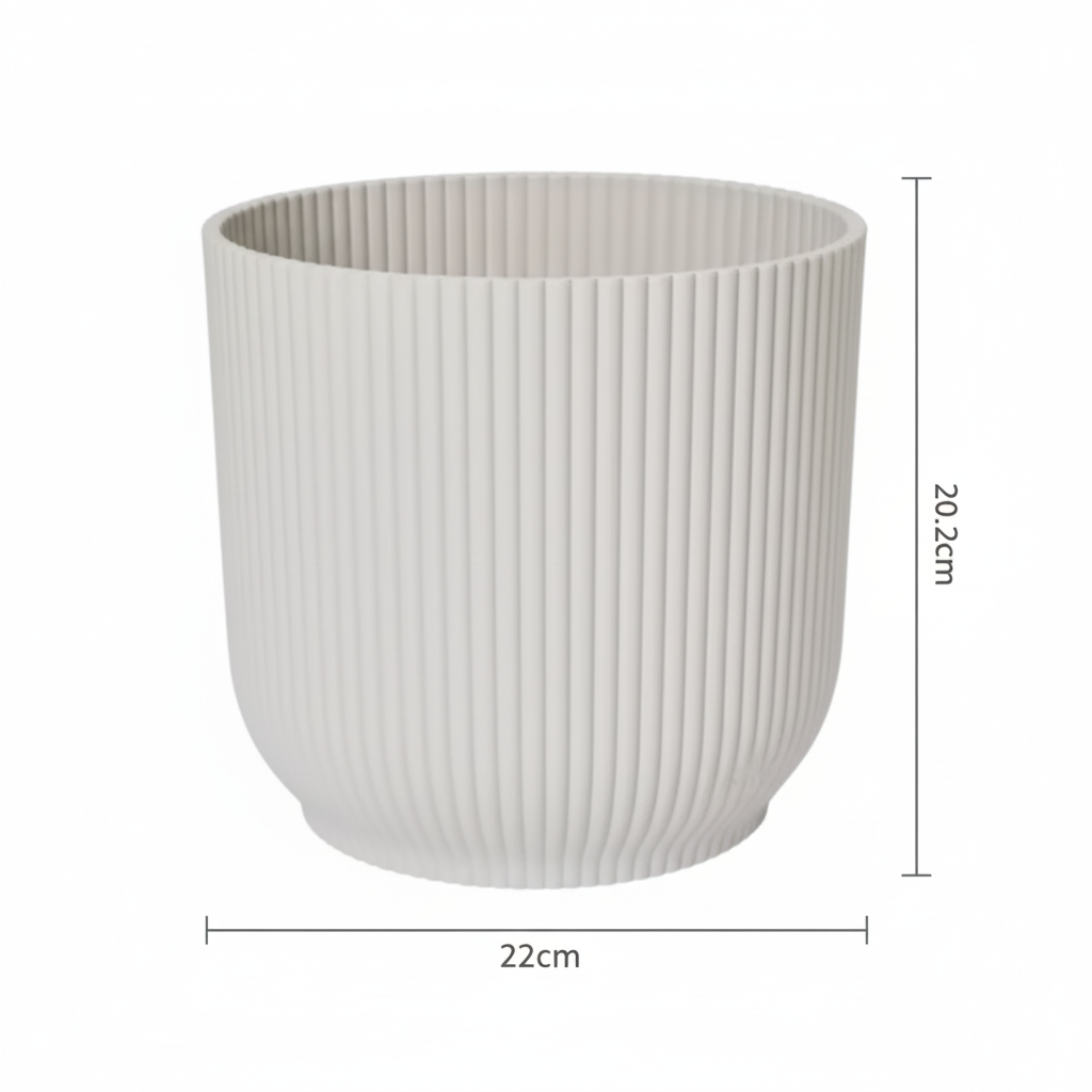 Elho Vibes Fold 22Cm Wit