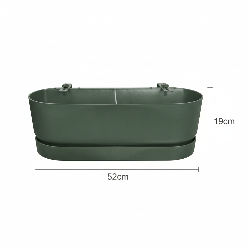 Elho Pot Greenville Easy Balcony D25Cm