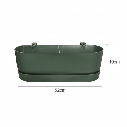 Elho Pot Greenville Easy Balcony D25Cm