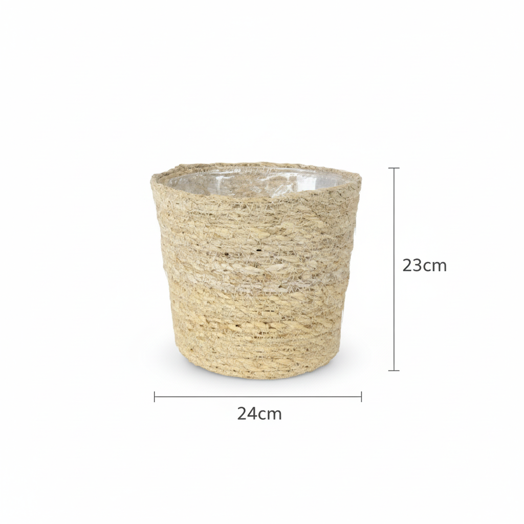 Planter Giraf D11/14X11Cm - Bruin