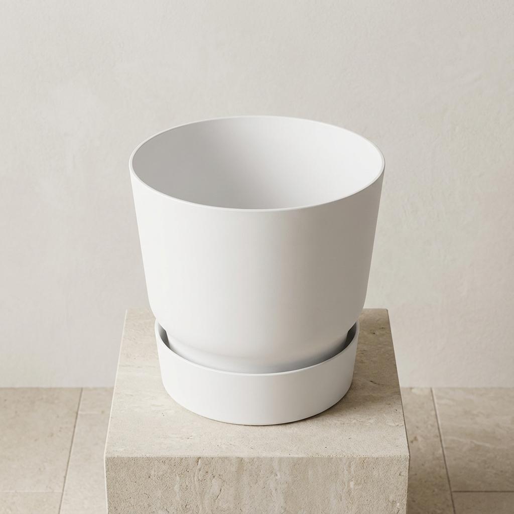 Elho Greenville Round White