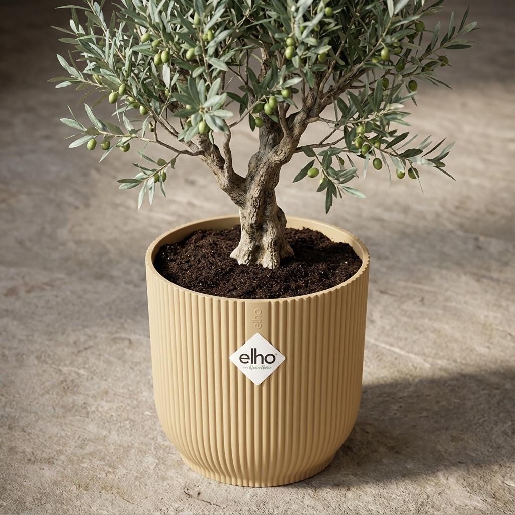 Elho Vibes Fold 18Cm Geel