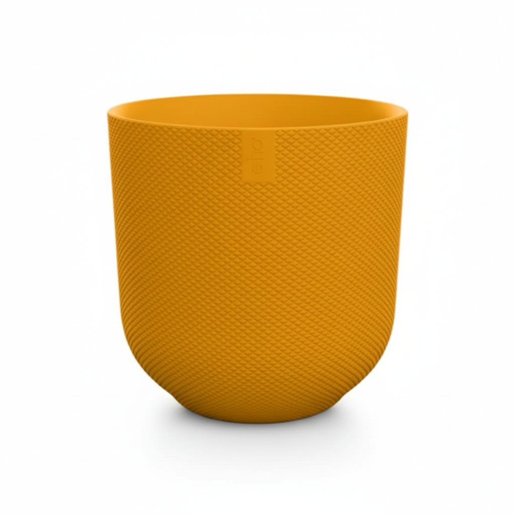 Pot Elho Jazz Round Amber Yellow