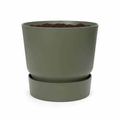 Elho Greenville Round Leaf Green