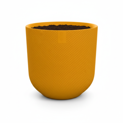 Pot Elho Jazz Round Amber Yellow