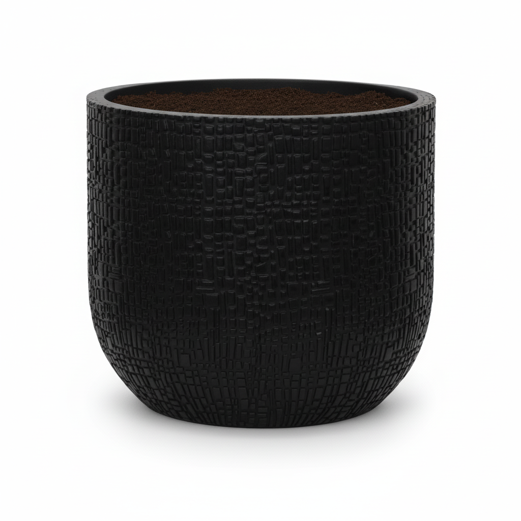 Capi Nature Skin Pot Bol Antraciet
