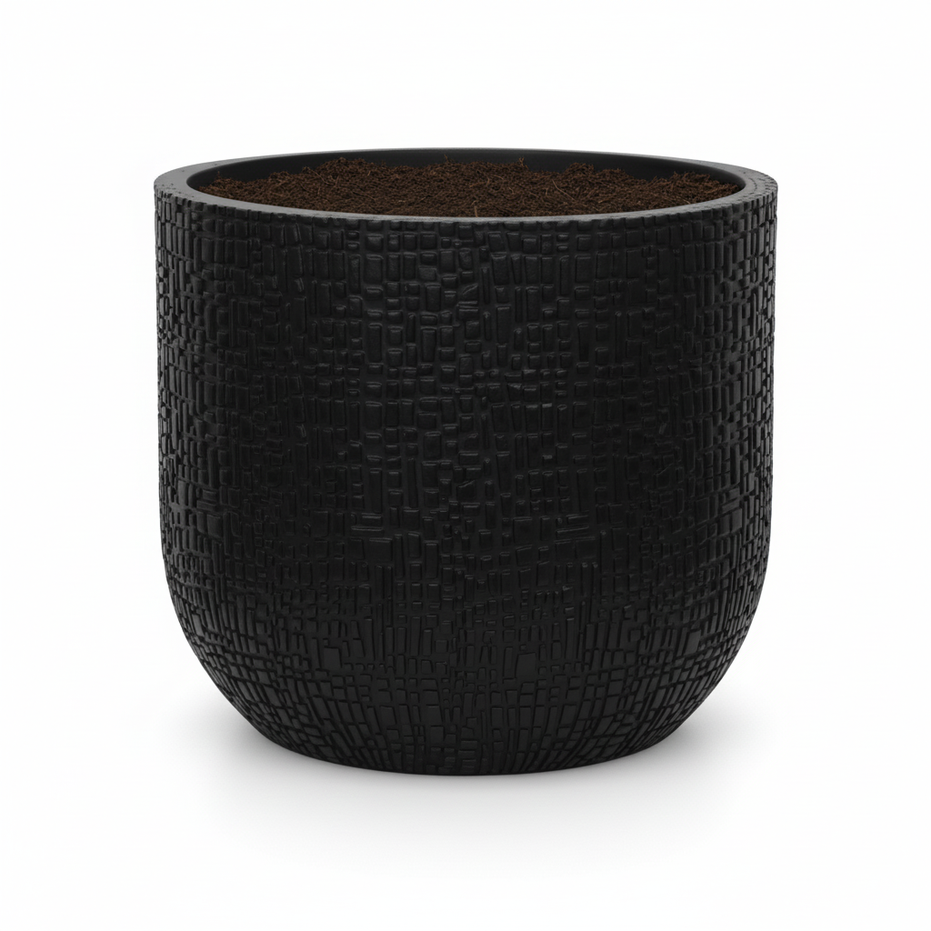 Capi Nature Skin Pot Bol Antraciet