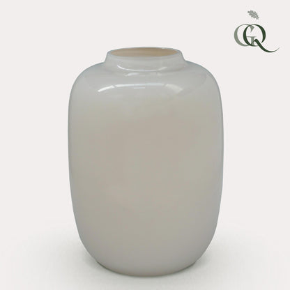 Vaas Glas - M - H35 W25 -Artic Ivory