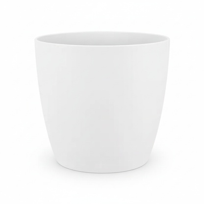 Elho Brussels Rond 25Cm Wit