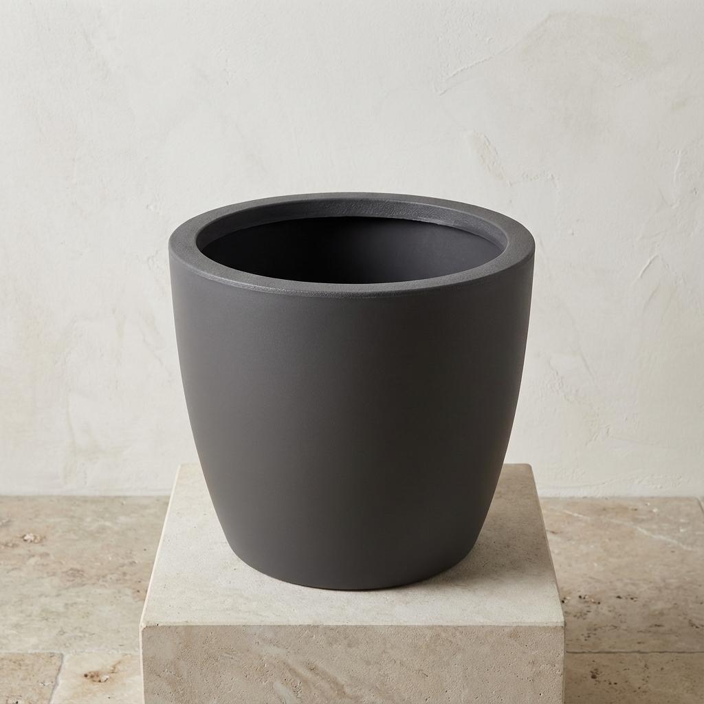 Elho Brussels Rond 18Cm Antraciet