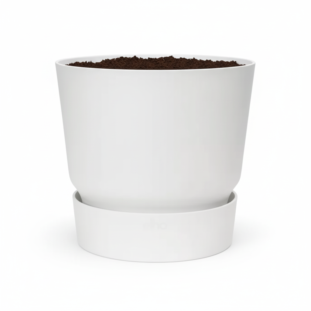 Elho Greenville Round White