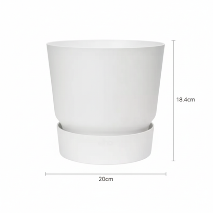 Elho Greenville Round White