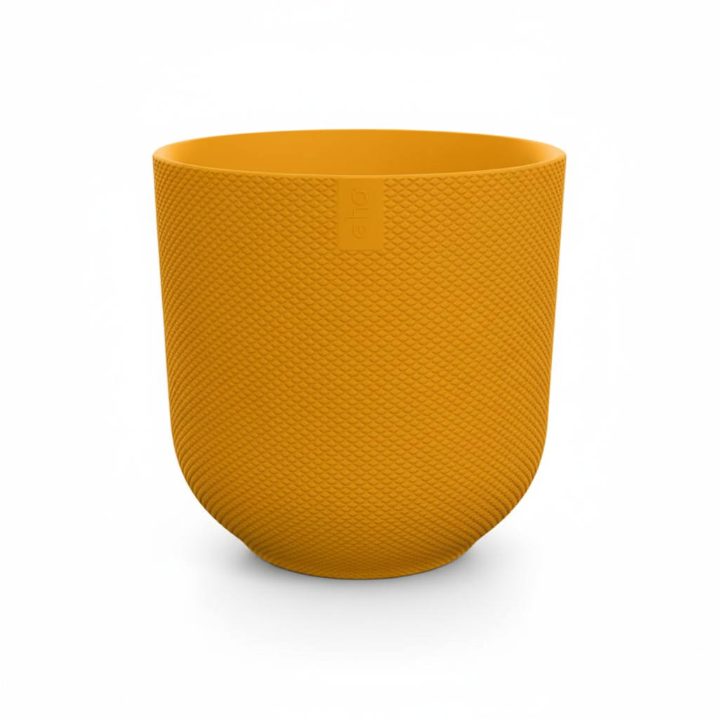 Pot Elho Jazz Round Amber Yellow