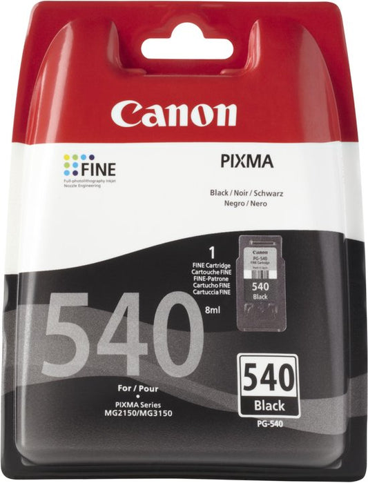 Canon Pg-540 Inktcartridge Zwart