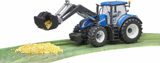 Bruder 03121 New Holland T7.315 Tractor met Voorlader