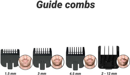 Wahl Groomsman Pro Baardtrimmer Zwart/RVS