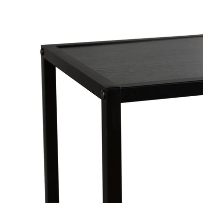 TV-meubel Metaal MDF 120cm Zwart