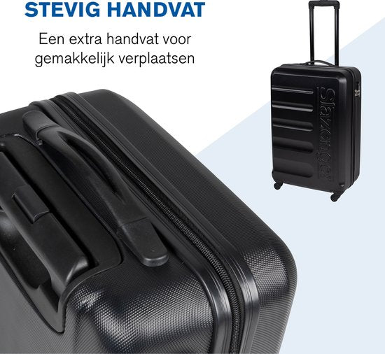 Trolley Set 3-delig 88L- 55L-33L Zwart