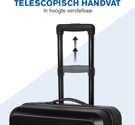 Trolley Set 3-delig 88L- 55L-33L Zwart