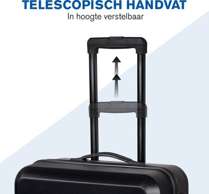 Trolley Set 3-delig 88L- 55L-33L Zwart