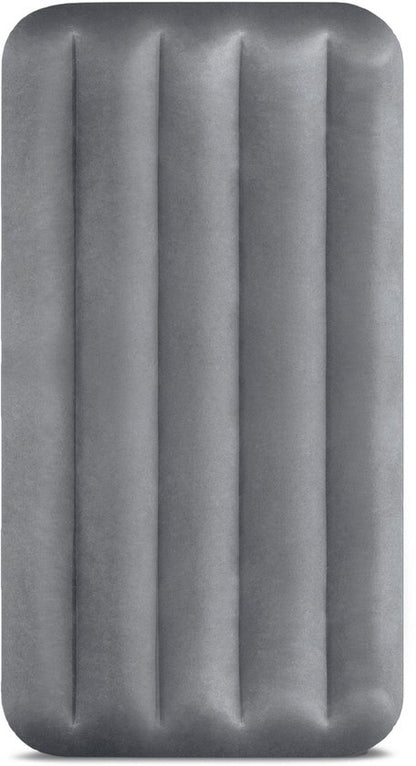 Intex 64112 Twin Prestige Mid-Rise 1-Persoons Luchtbed 191X99X30 Cm Grijs