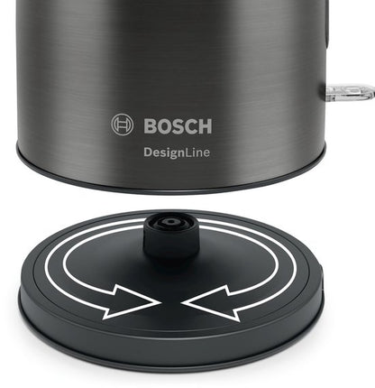 Bosch TWK5P475 Waterkoker 1.7L 2400W RVS/Zwart