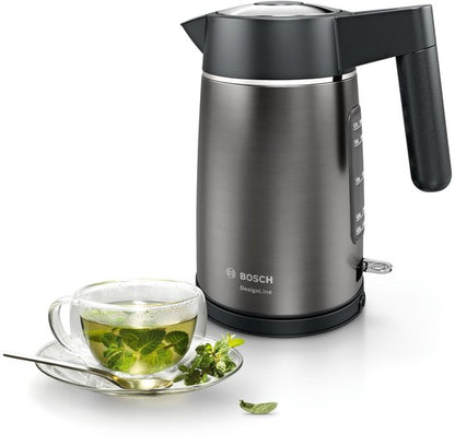 Bosch TWK5P475 Waterkoker 1.7L 2400W RVS/Zwart
