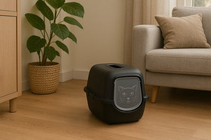 Rotho Bailey Kattenbak Eco Zwart