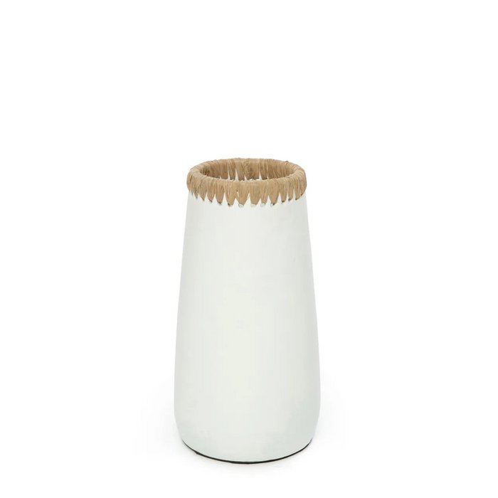 Sneaky Vase - Wit Naturel - M