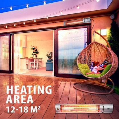 Terrasverwarmer infrarood 2000W