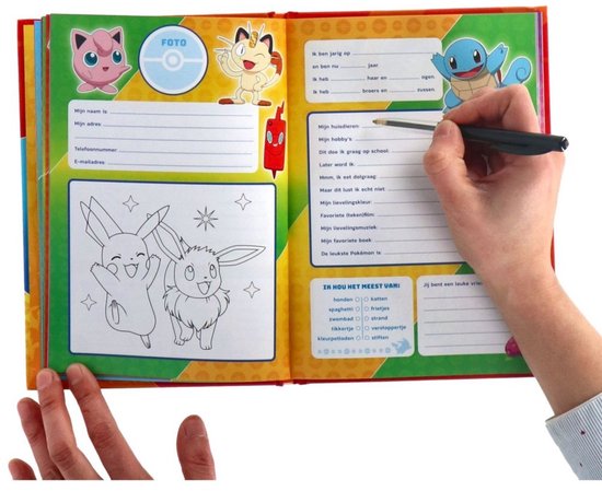 Deltas Pokémon vriendenboek