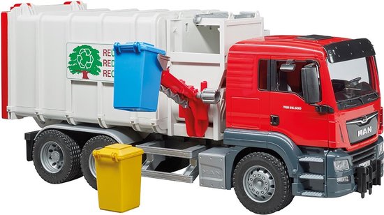 Bruder 3791 Man TGS Vuilniswagen