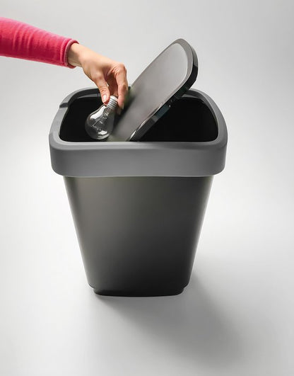 Rotho Twist Afvalbak 25L Zwart
