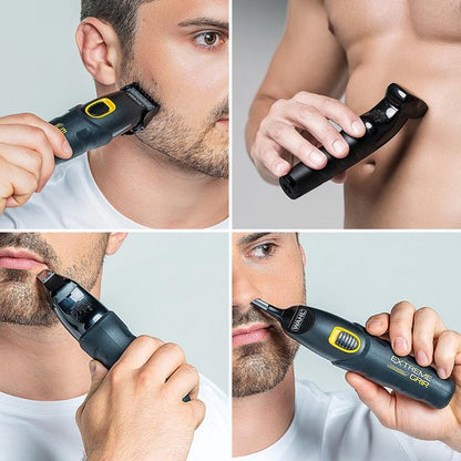 Wahl Extreme Grip Advanced Mulitgroomer Zwart/Geel