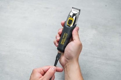 Wahl Extreme Grip Baardtrimmer Zwart/Geel/Chroom