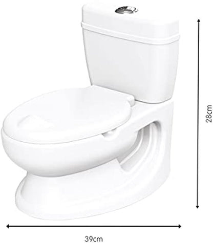 Educatief Kinder Toilet Met Geluid Wit