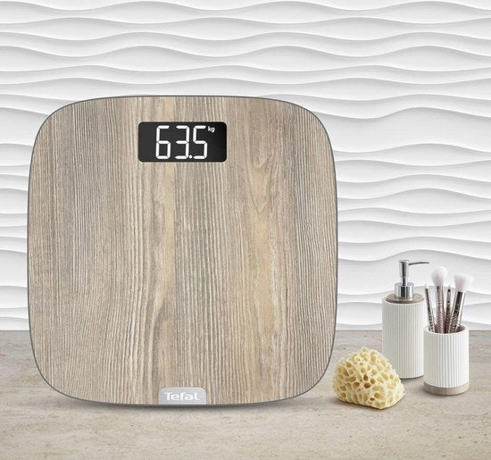 Tefal Origin weegschaal hout