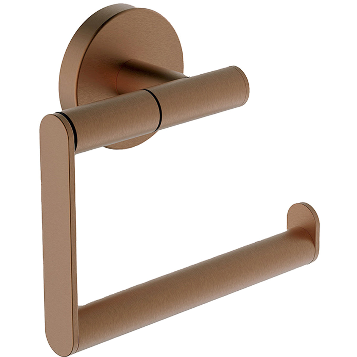 Toiletrolhouder zonder klep Brons Koper