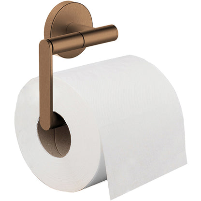 Toiletrolhouder zonder klep Brons Koper