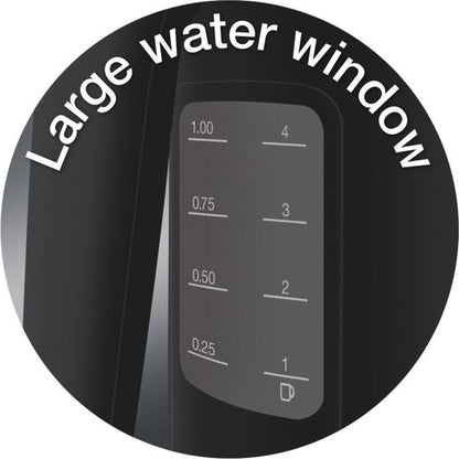 Braun WK3000BK PurEase Waterkoker 2200W 1L Zwart