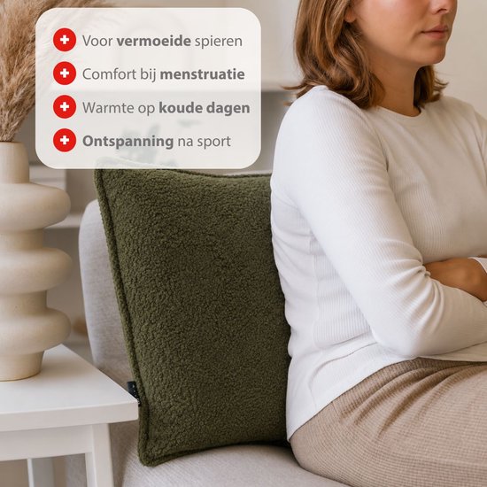 Warmtekussen draadloos Teddy Green